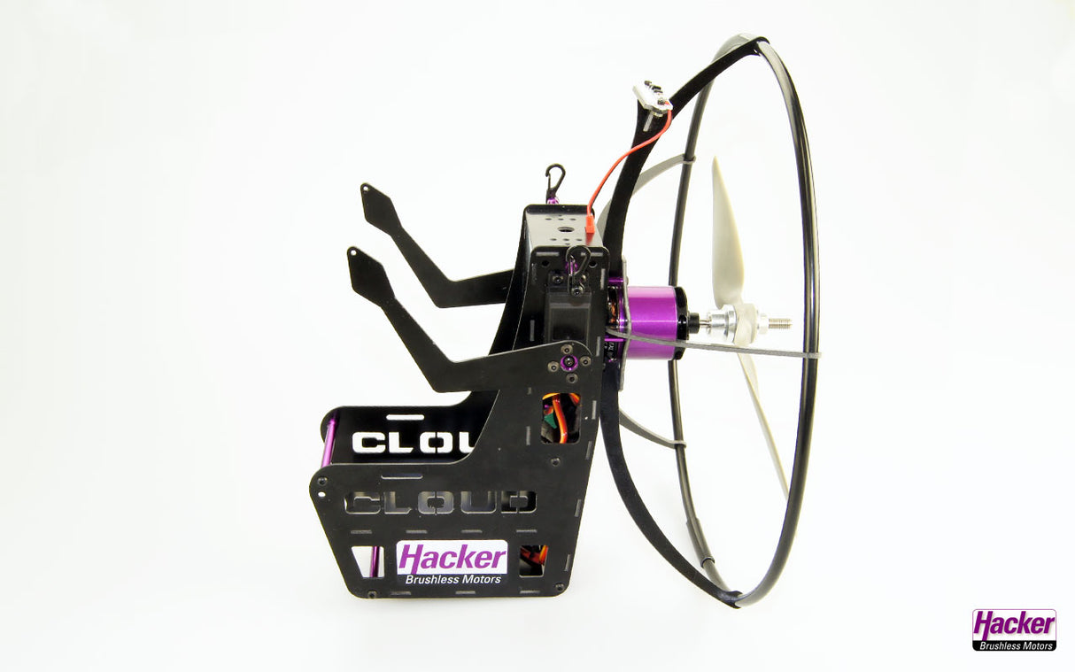 Hacker Para-RC Cloud 1.5 complete set ARF (Red) - SECOND HAND
