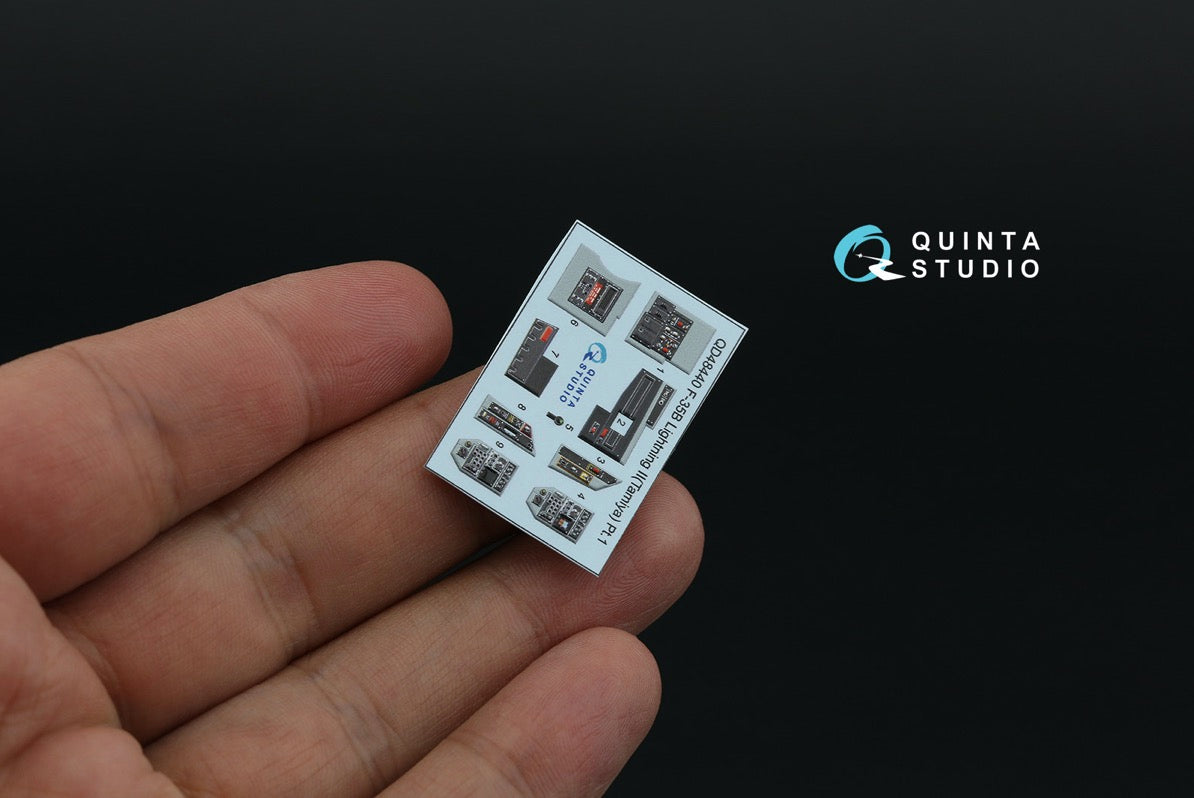 Quinta Studio 1/48 F-35B Lightning II (Tamiya) Interior QD Decal set QD48440