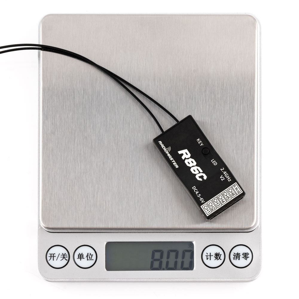 RadioMaster - R86C V2 6ch Frsky D8/D16 and Futaba SFHSS Compatible PWM / Sbus Receiver