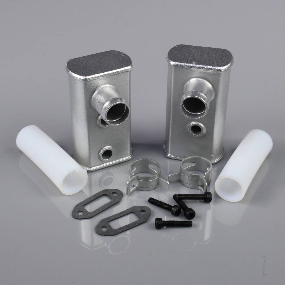 Stinger Engines Spares Muffler (fits 40cc Twin) (2 pcs)