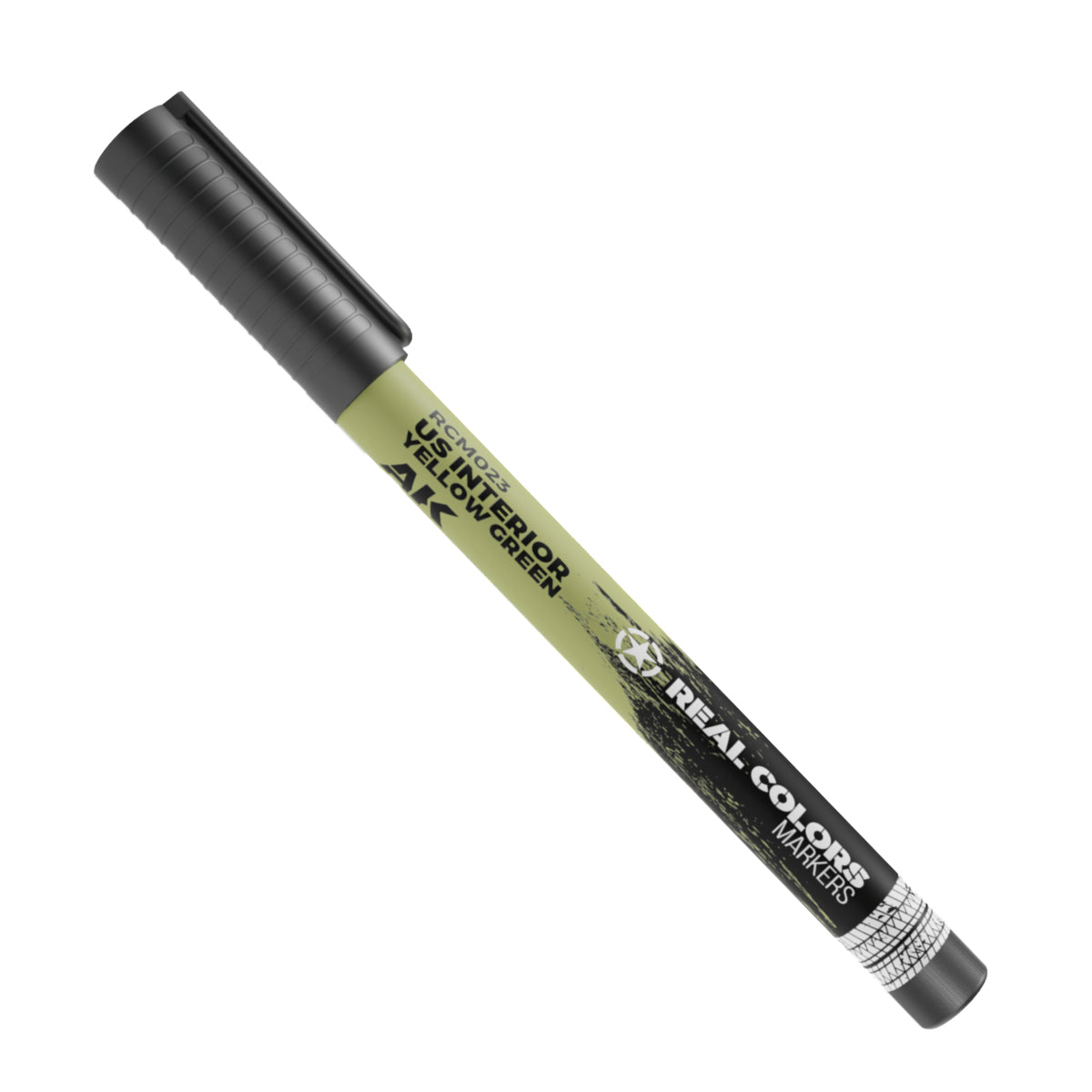 AK Interactive US INTERIOR YELLOW GREEN Acrylic Paint Pen