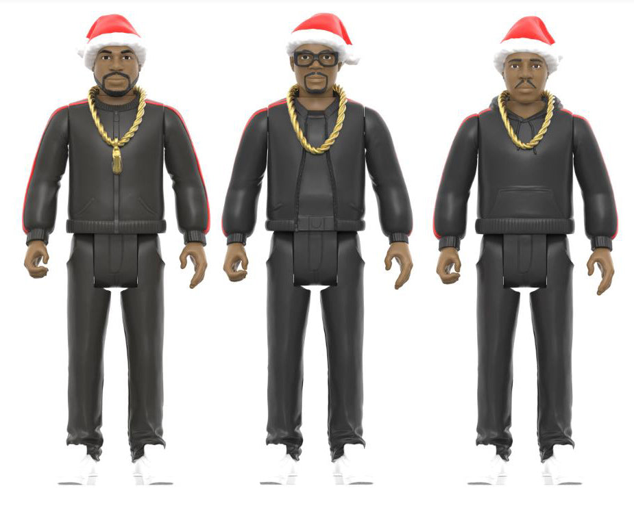 Super7 Licensed Collectables - RUN DMC Holiday 3 Pack ReAction Figures
