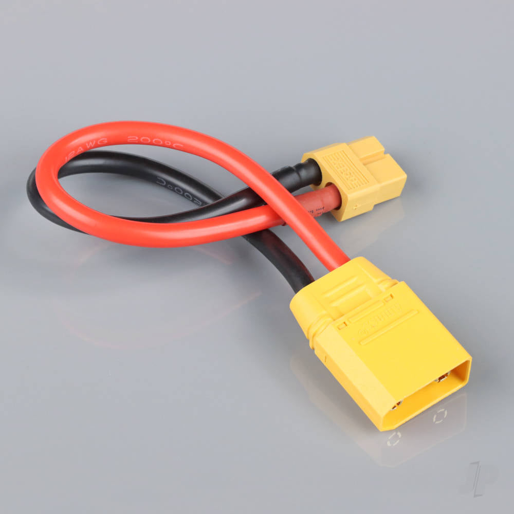 Charge Lead XT60 to XT90 Male 12AWG 150mm