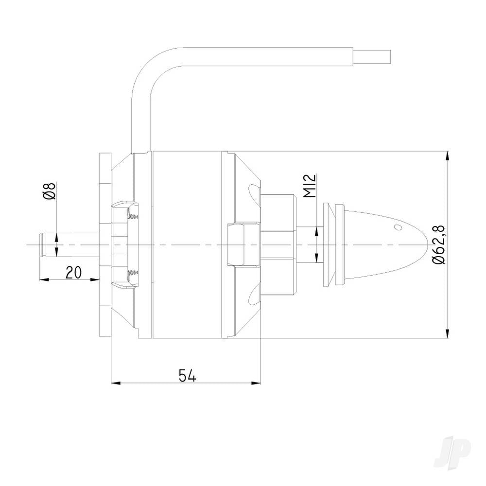 Brushless Motor 6354 200KV (4-10S)