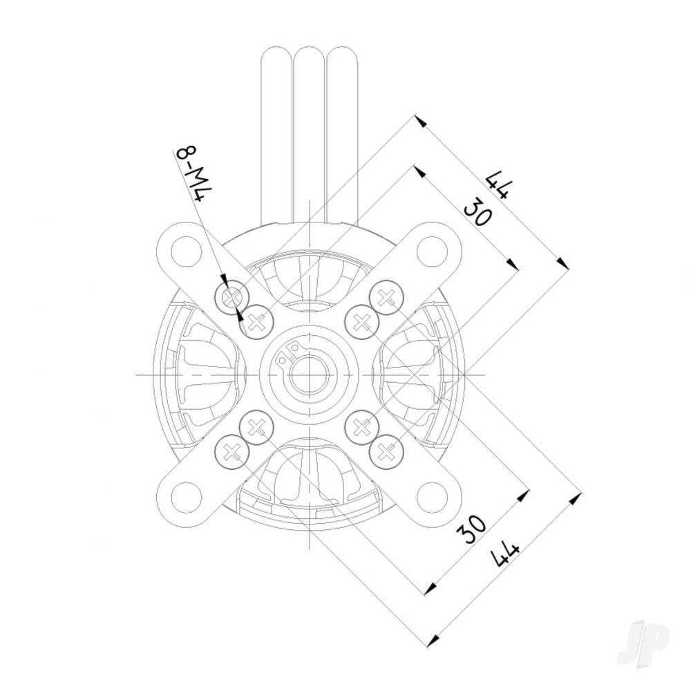 Brushless Motor 6354 200KV (4-10S)