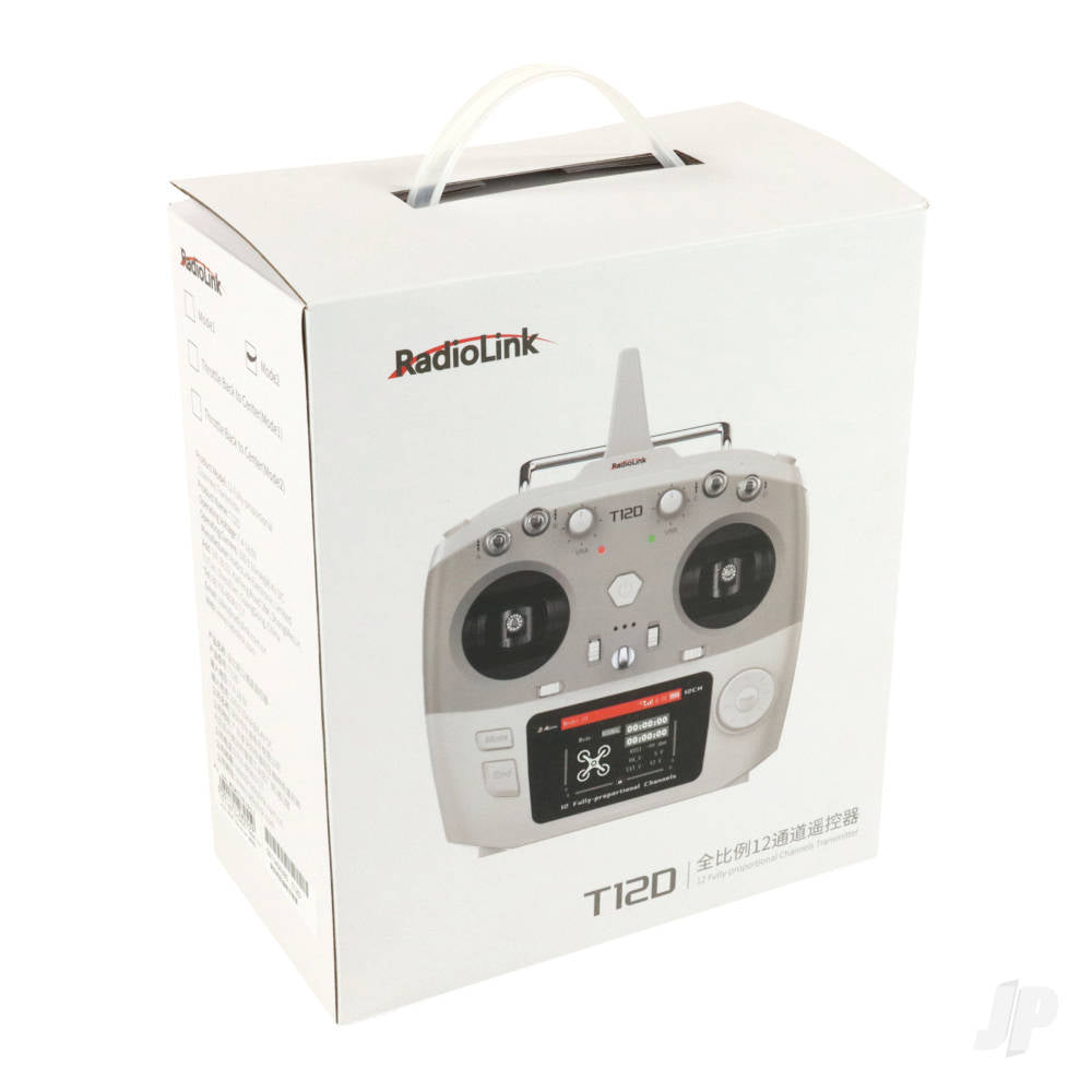 RadioLink T12D 2.4GHz 12-Channel Transmitter with R12F Receiver (Mode 2)