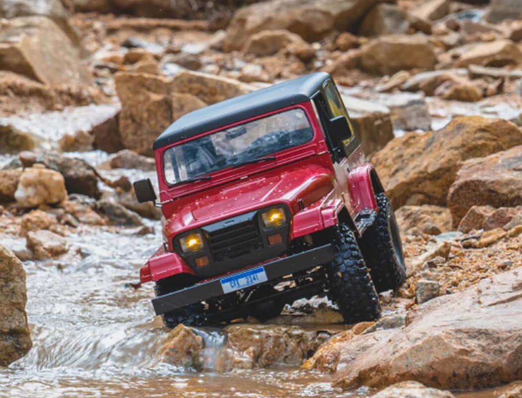 ROC HOBBY 1:10TH MASHIGAN RS RED V2 RTR