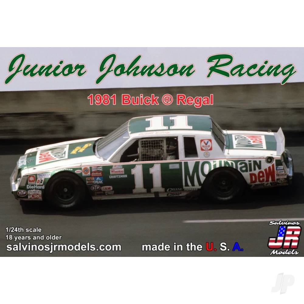 1:24 Junior Johnson Racing 1981 Buick Driven by Darrell Waltrip