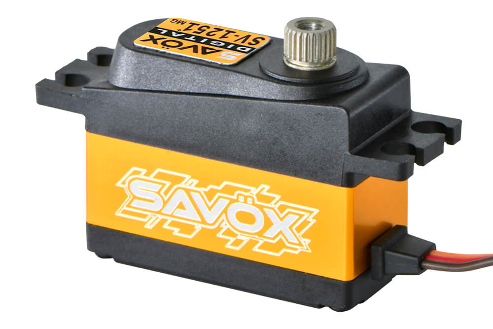 SAVOX HV DIGITAL MINI SERVO 8.0KG/0.095@7.4V - PLUS