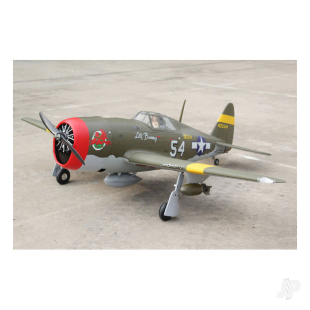 P-47D Little Bunny MkII (8-10cc) 1.39m / 55in with Electric Retracts