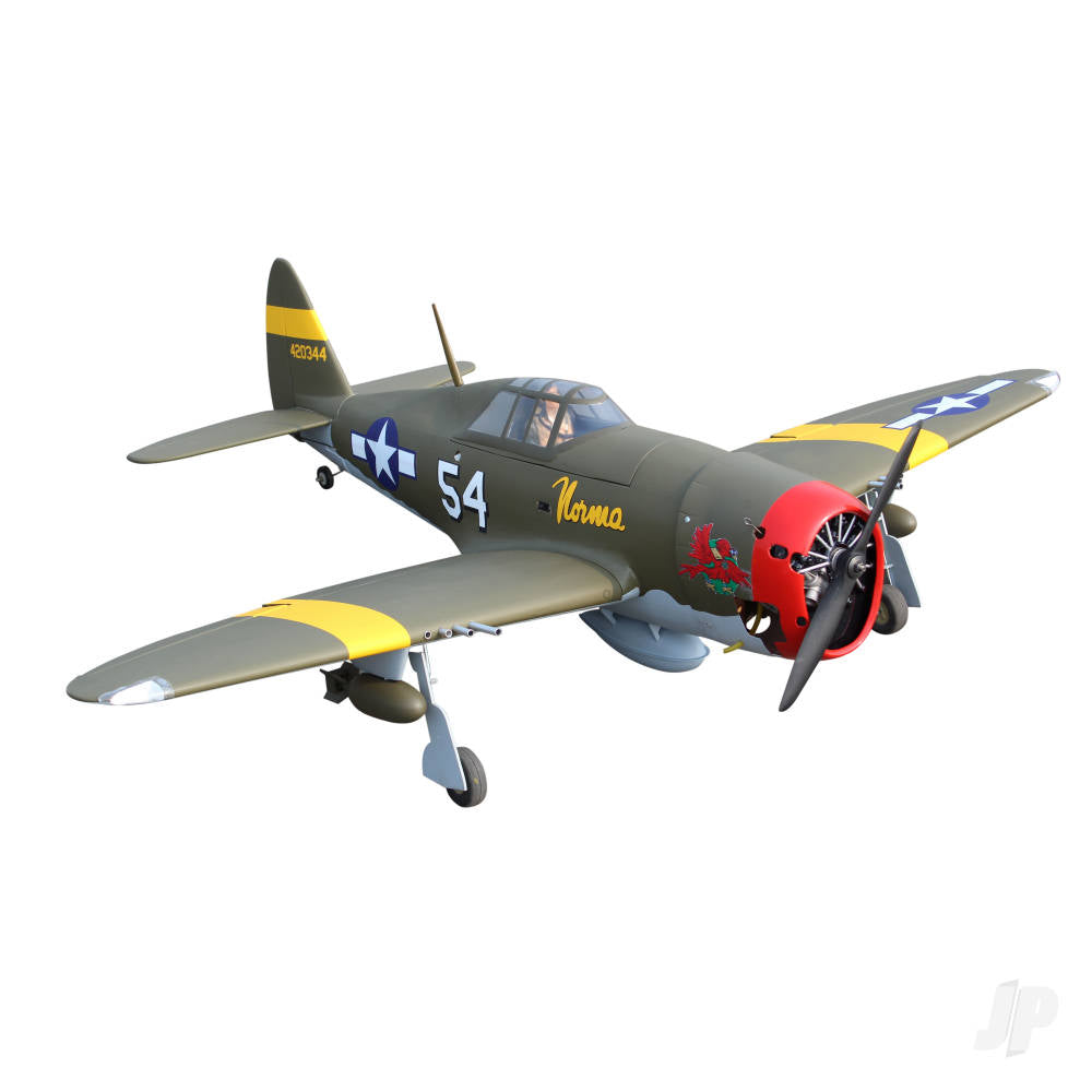P-47D Little Bunny MkII (8-10cc) 1.39m / 55in with Electric Retracts