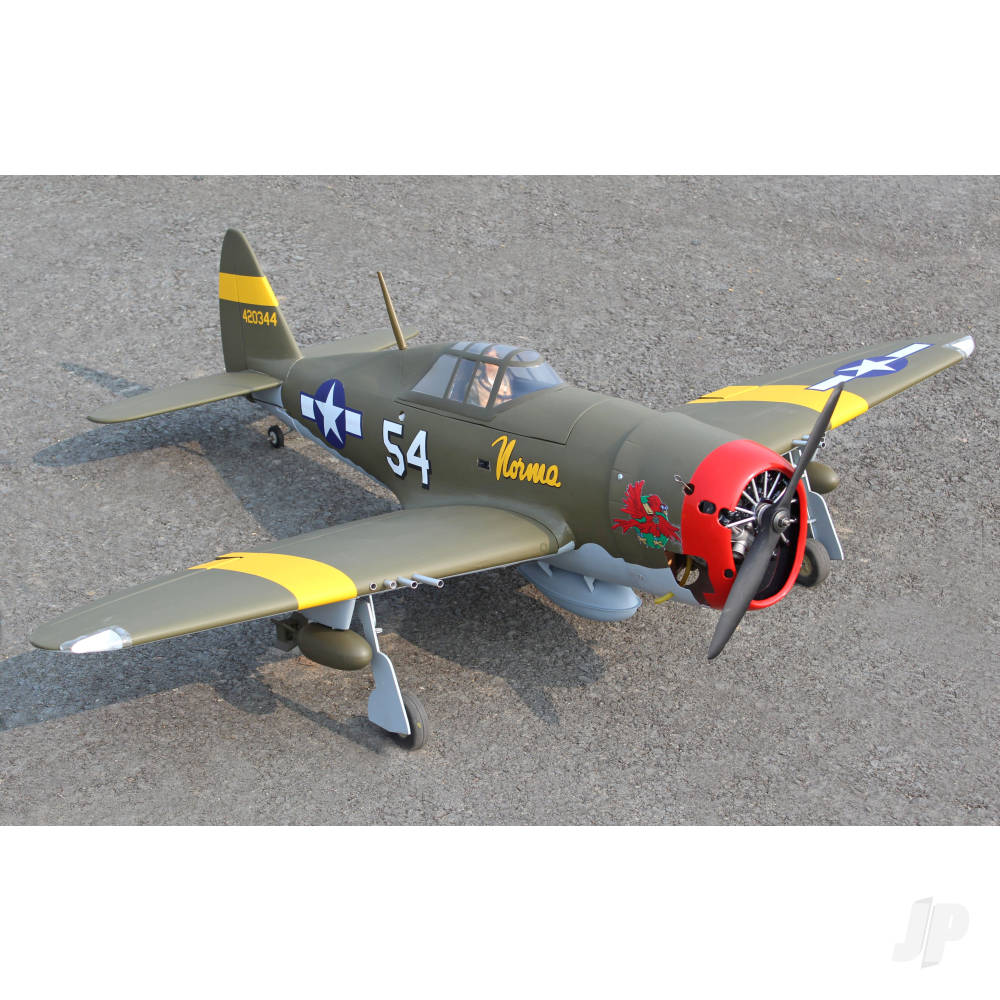 P-47D Little Bunny MkII (8-10cc) 1.39m / 55in with Electric Retracts