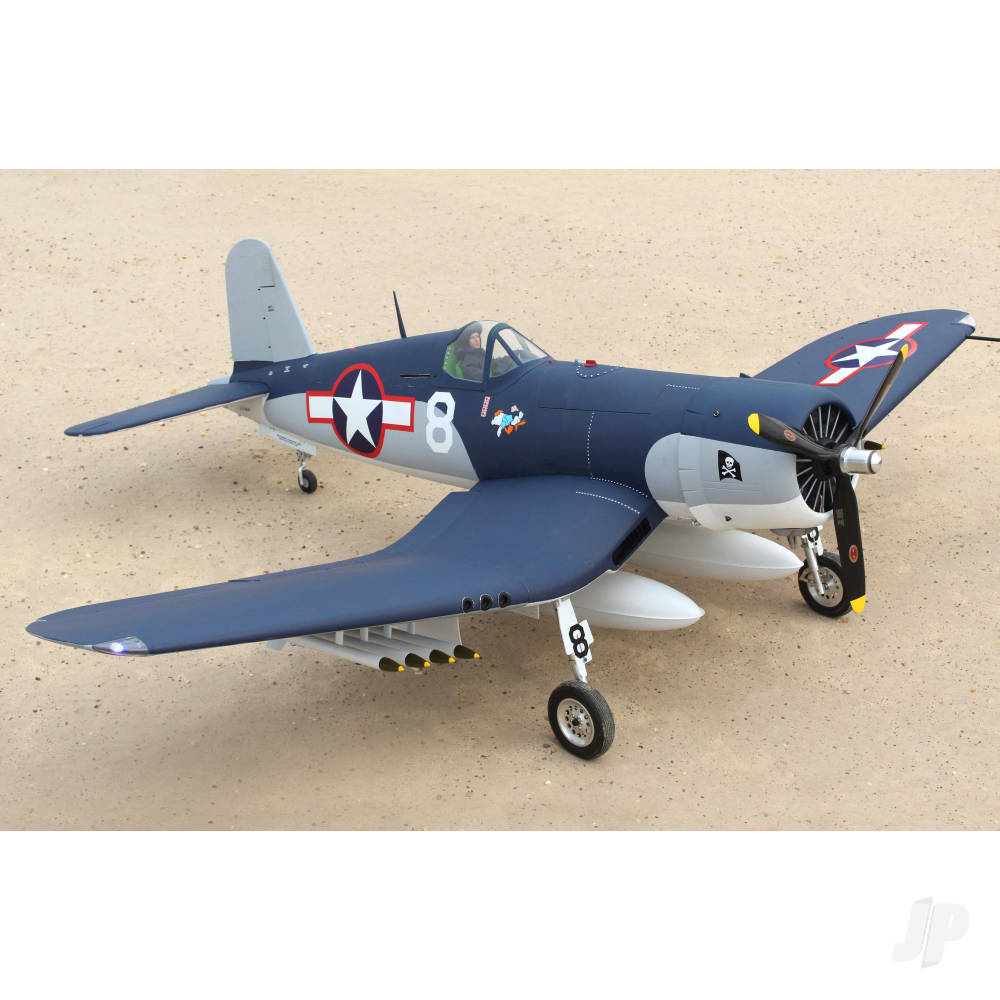 Vought F4U Corsair / Goodyear FG-1D (60cc / 12s) 2.20m / 87in with Electric Retracts