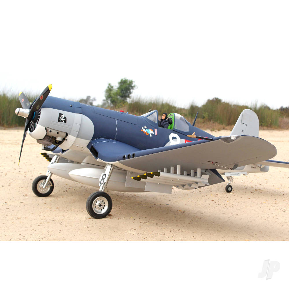Vought F4U Corsair / Goodyear FG-1D (60cc / 12s) 2.20m / 87in with Electric Retracts