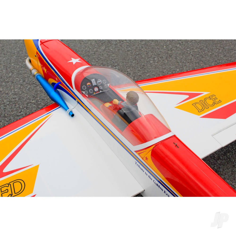 Seagull Loaded Dice F3A (15cc / 6S) 1.74m / 68.5in (w/ Electric Retracts) - Red - FOR PRE ORDER - EXPECTED Late August