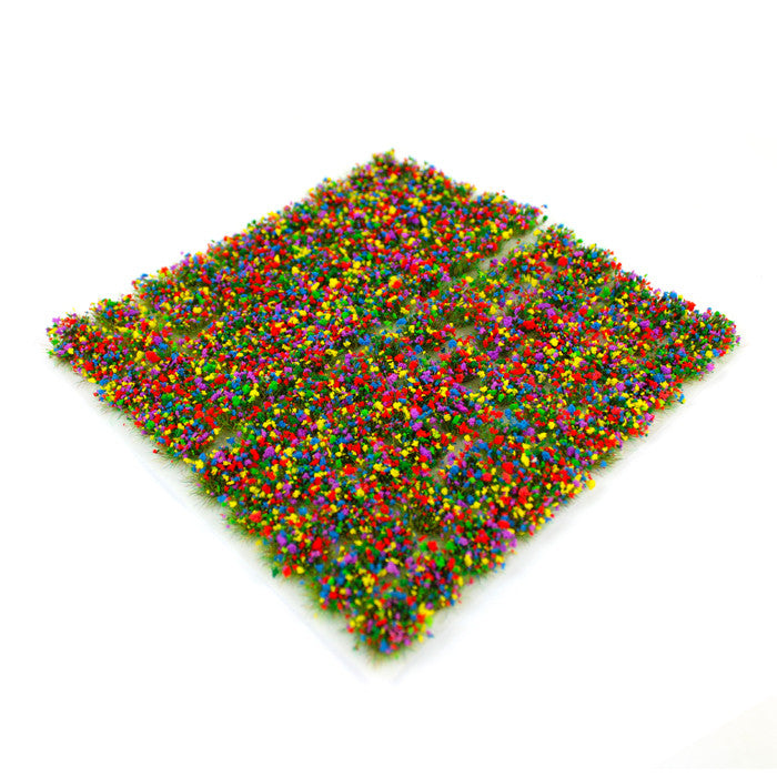 WWS 4mm Mixed Flowers Static Grass Tufts x 100