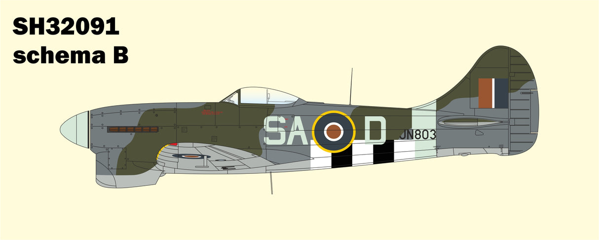 Special Hobby 1/32 Tempest Mk.V Doodle-bug Hunter kit SH32091