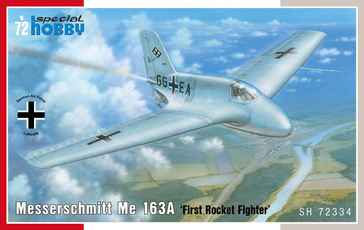Special Hobby 1:72 Messershmitt Me 163A - First Rocket Fighter Kit 72334