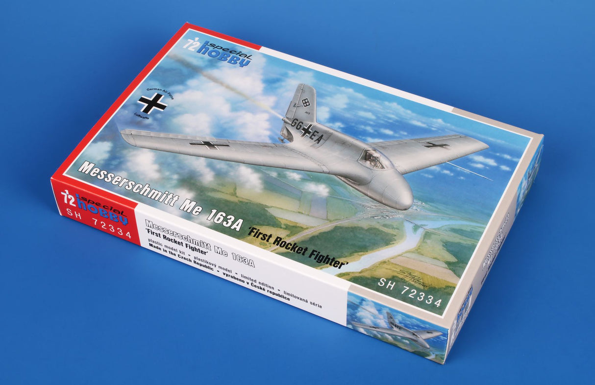 Special Hobby 1:72 Messershmitt Me 163A - First Rocket Fighter Kit 72334