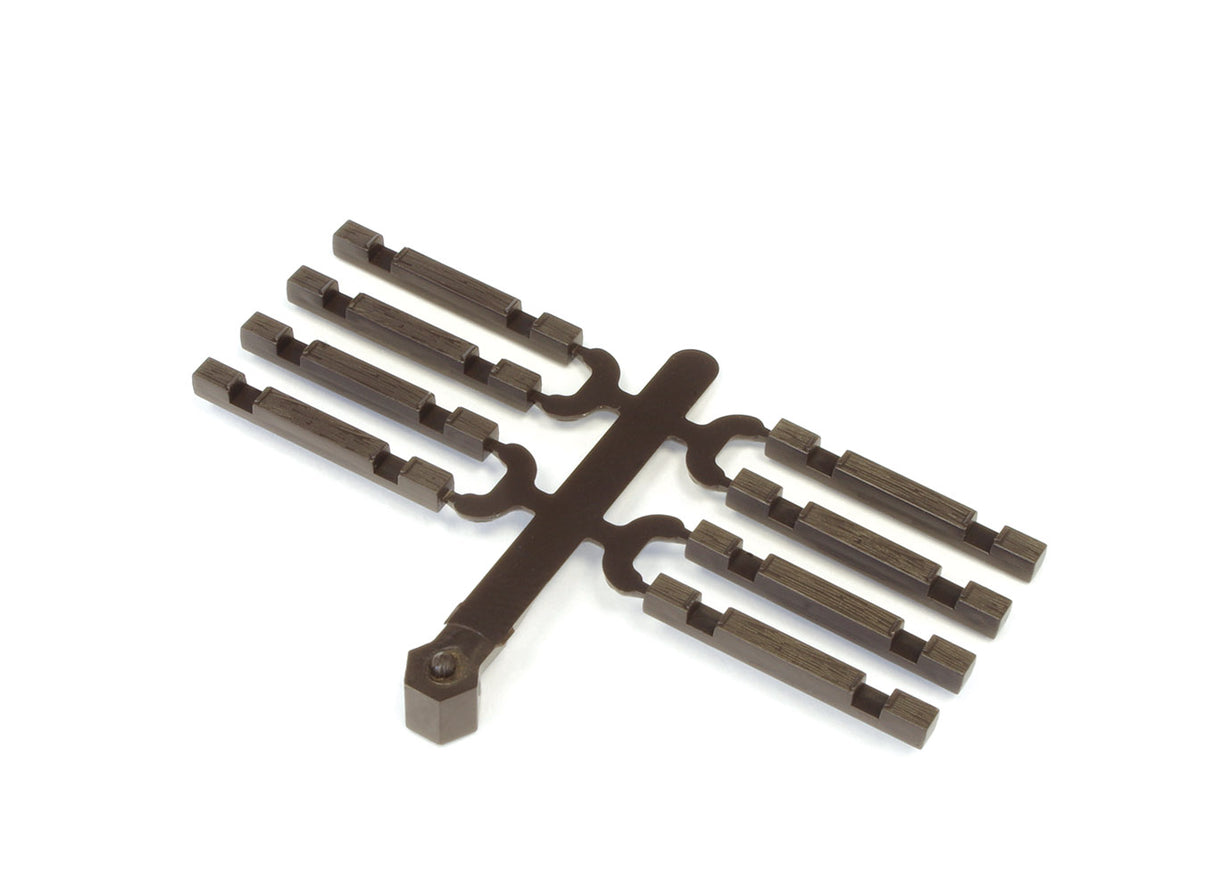 PECO S/L TT:120 Additional Sleepers (24) Wooden