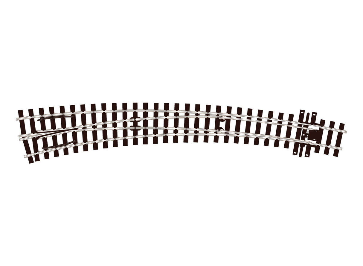 L/H Curved Turnout