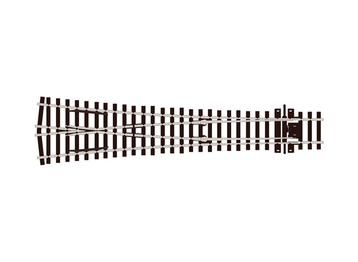 PECO Streamline OO/HO CODE 75 Y Turnout Large Radius