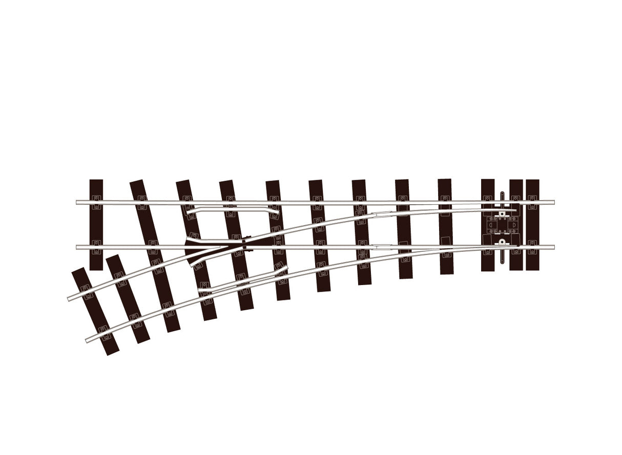 Small Radius L/H Turnout