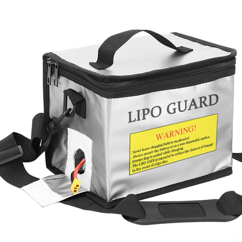 Lipo Guard Bag With Zipper & sholder strap Size: 215 x 165 x 145mm