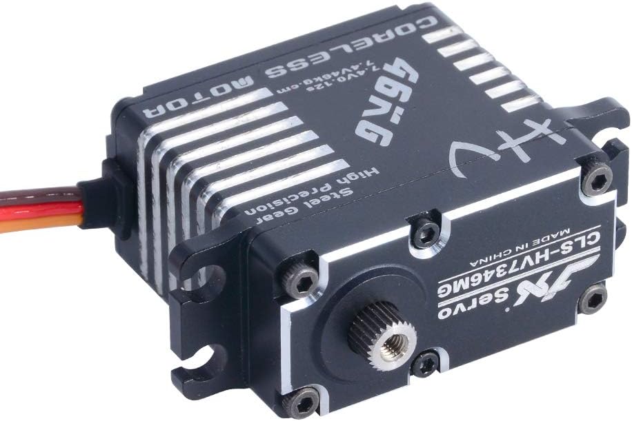 JX Servo CLS-HV7346MG 46kg Coreless High Precision Steel Gear Full CNC Digital Servo Motor
