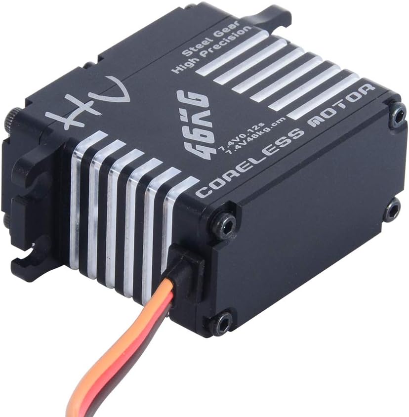 JX Servo CLS-HV7346MG 46kg Coreless High Precision Steel Gear Full CNC Digital Servo Motor