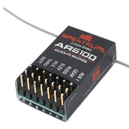 Spektrum AR6100 Microlite Receiver - SECOND HAND - BAGGED