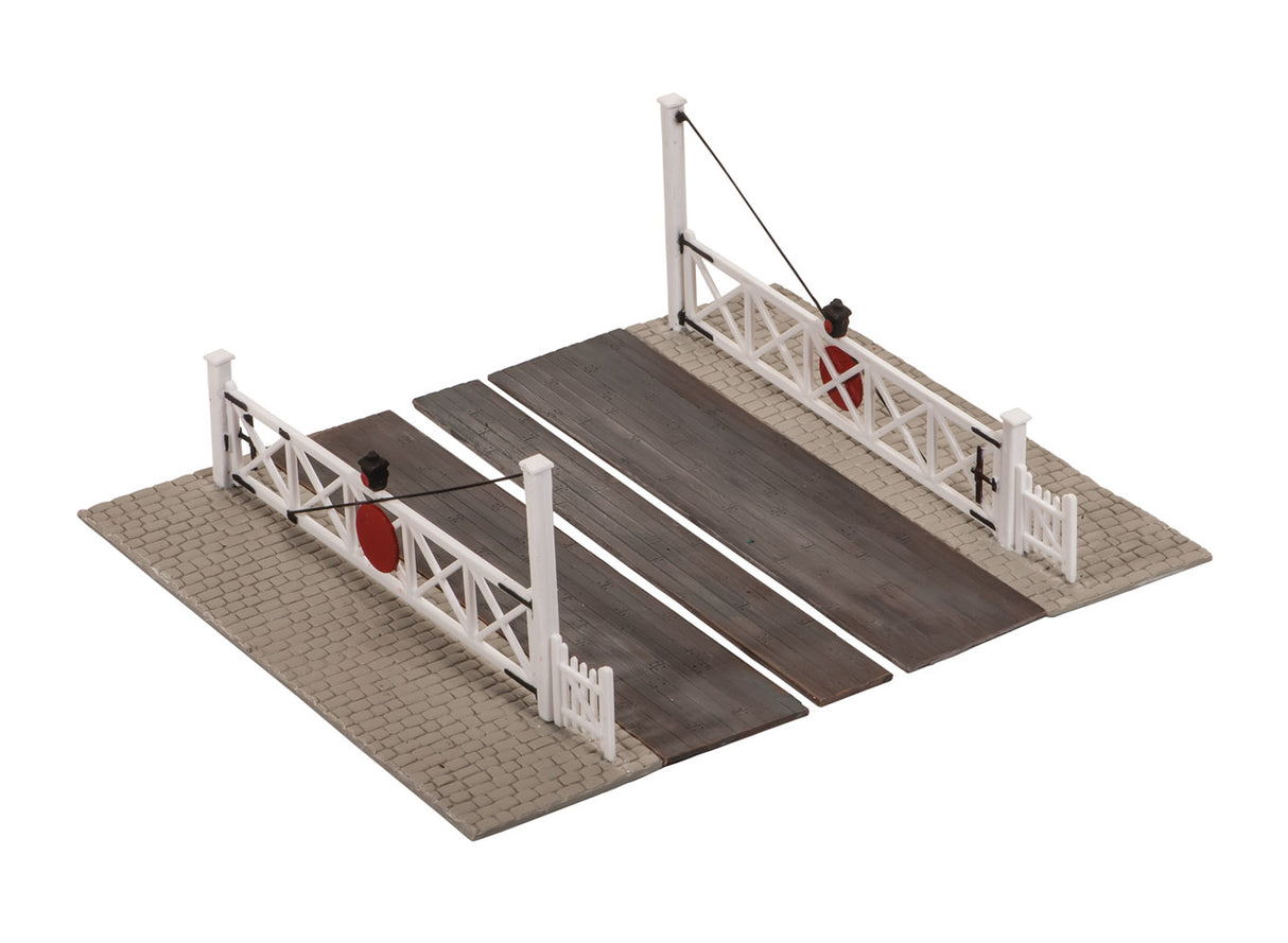 Wills Lineside Kits OO/HO Level Crossing Gates inc Pedestrian wicket Gates