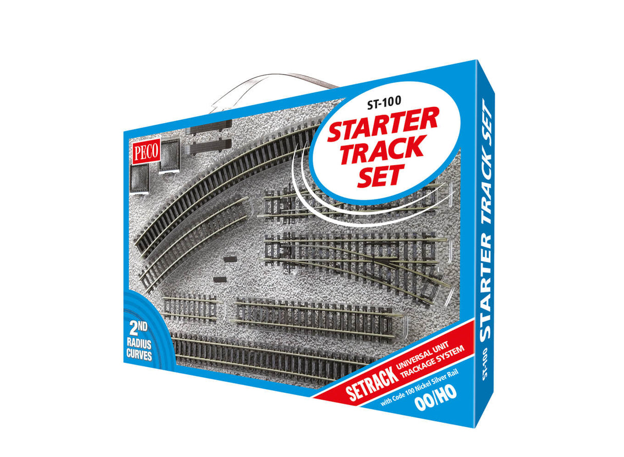 Peco ST-100 00 HO Starter Track Set 2rd Radius
