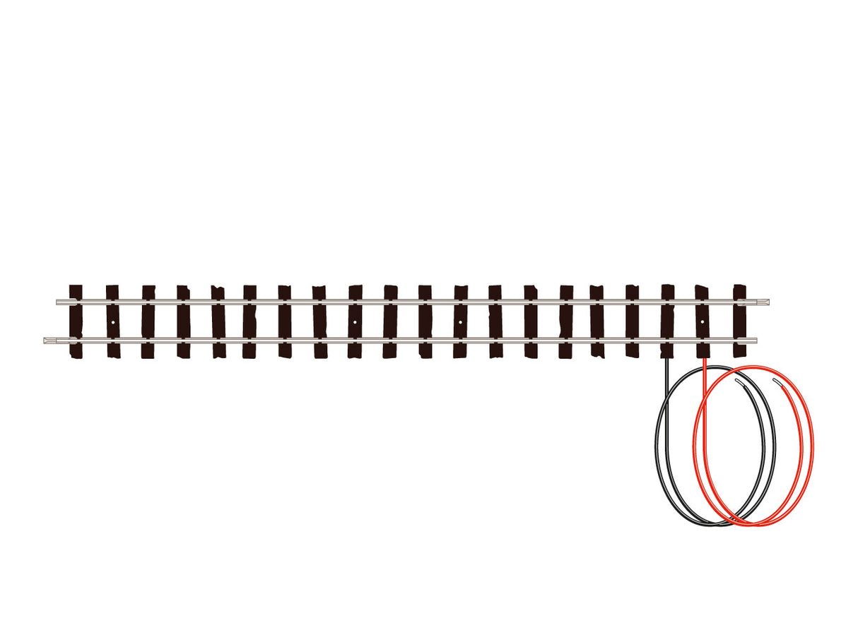 Setrack OO-9 Wired Double Straight