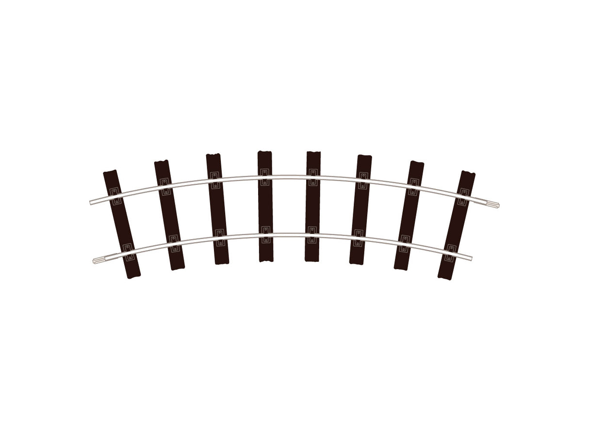 Standard Curve Unit 600mm (23⅝in) radius 12 per circle