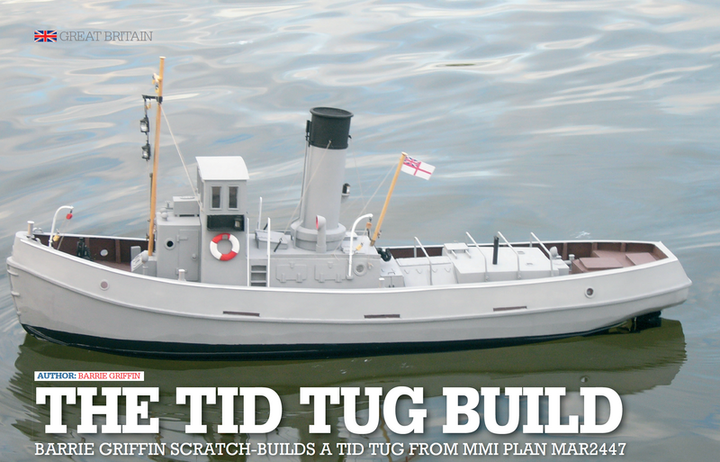 Tid Tug Set (T.I.D. Class Tug) – Short Kit (Set) Inc. Plan and Article
