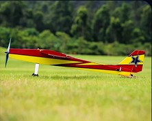 OMPHOBBY Challenger 49inch Balsa Model - IC version - Red/White/Yellow