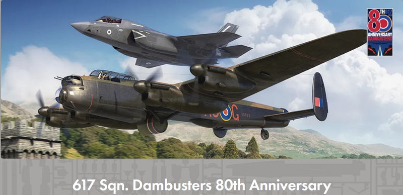 Airfix 1/72 617 Squadron Dambusters 80th Anniversary set A50191