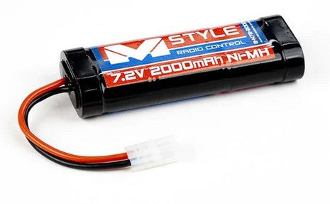 M Style NiMh 7.2V-2000Mah 135x48x25mm 242g (Tamiya connector)