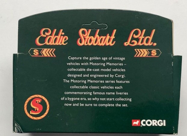 CORGI 61203. EDDIE STOBART EXPRESS HAULAGE CUMBRIA MOTORING - OPEN BACK TRUCK