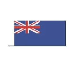 Becc Fabric Canadian Blue Ensign 1864-Present 25mm CDN43