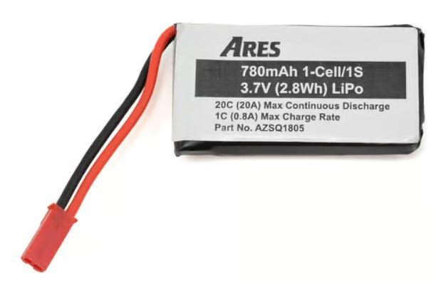 Ares LiPo 1S 780mAh 3.7V 20C JST - Shadow 240
