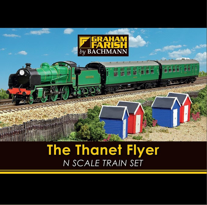Bachmann 370-165 The Thanet Flyer Electric Train Set - N Scale set
