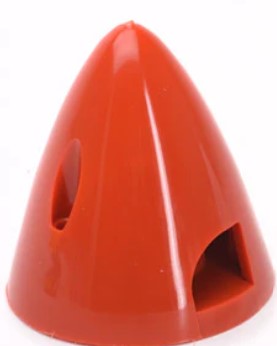 21/4 Inch (58mm) 2-Blade Spinner (Red)