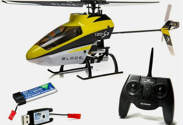 Blade 120 S2 Ready to Fly with SAFE Technology - SECOND HAND with 3 batteries