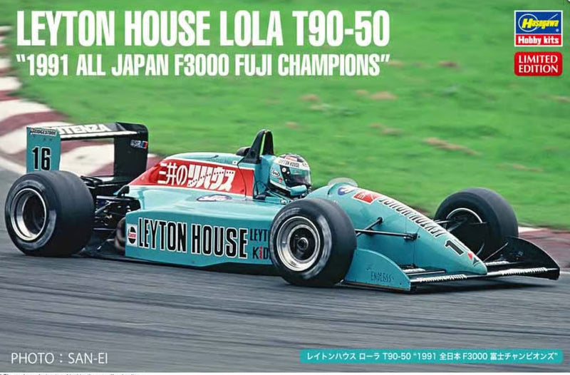 Hasegawa 1:24 Leyton House Lola T90-50 1991 All Japan F3000 Fuji Kit HA20643