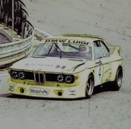 Minichamps Die Cast Collectables - 1:18 BMW 3.0 CSL BMW Luigi - Van Hove/Joosen 3rd Brno 1978