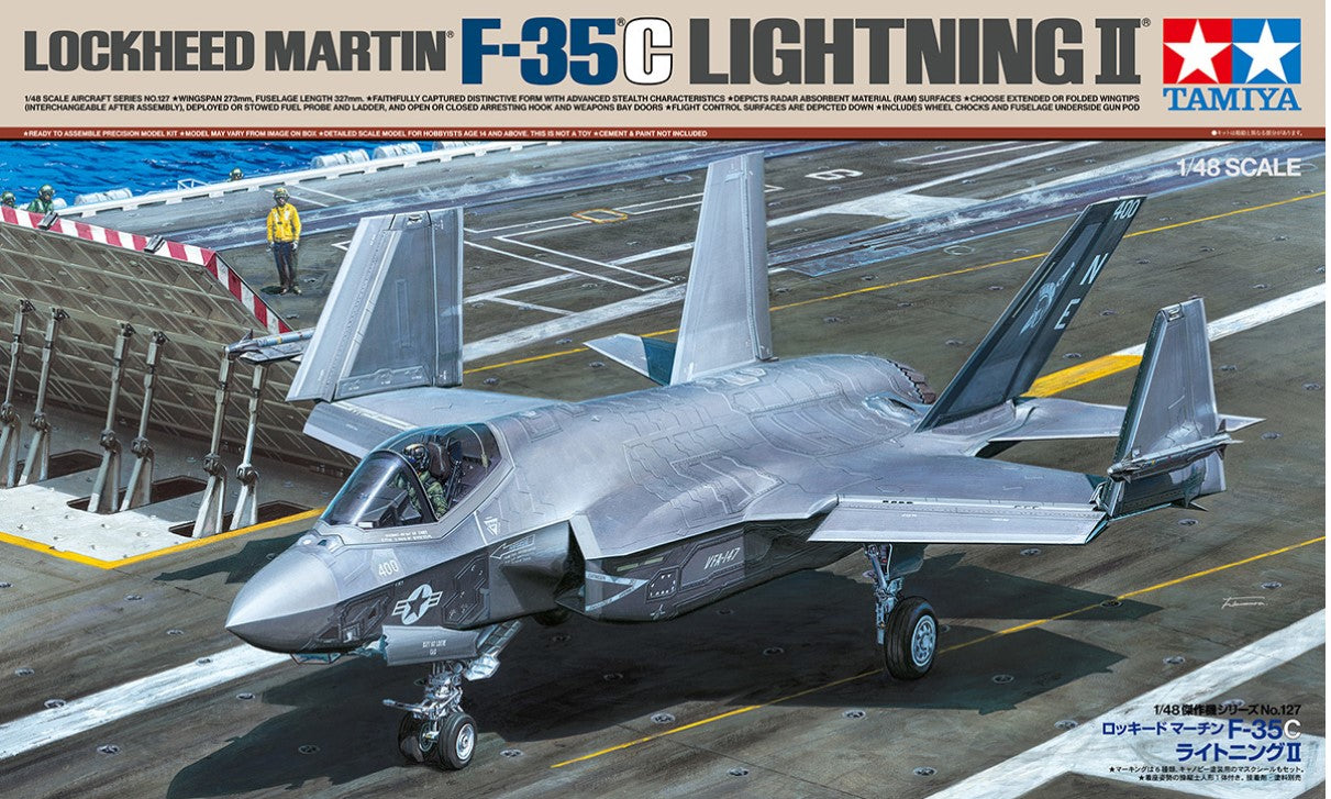 Tamiya 1/48 F-35C Lightning II Kit 61127