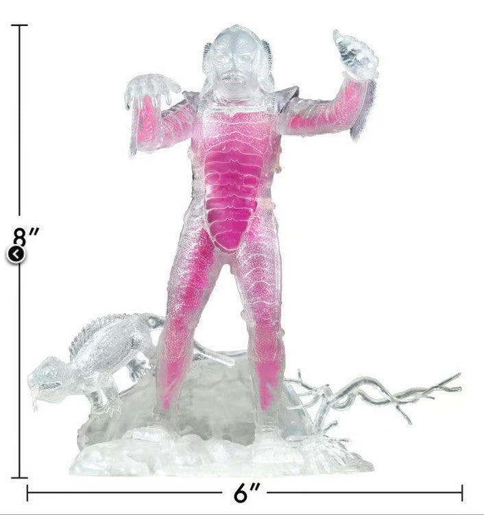 Moebius/Super7 Creature From The Black Lagoon Kit Clear Edition Kit AVCRW01