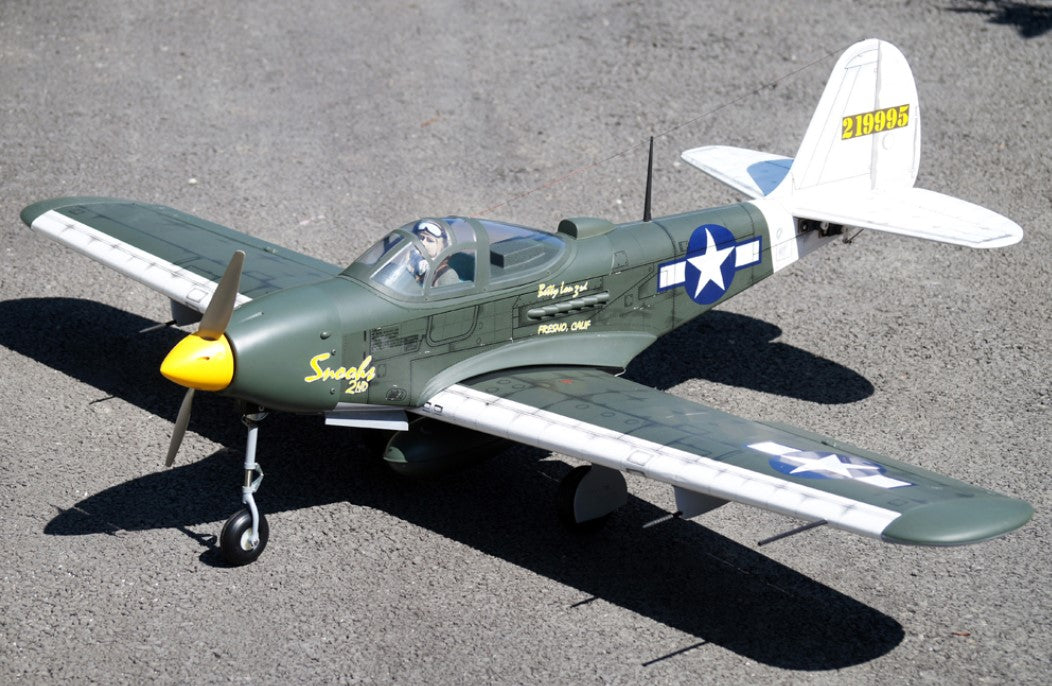 VQ P-39 Airacobra ARF - Summer Cam version